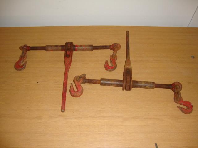 lot 42 image: 516in-38in Chain Ratchet Binders,...