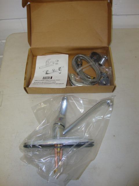 lot 91 image: New Chrome Kitchen Faucet...