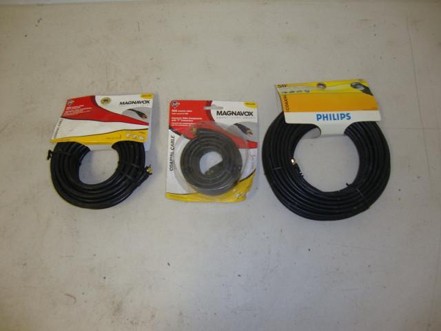 lot 92 image: New Coaxial Cable (Coax), 50ft, 25f...