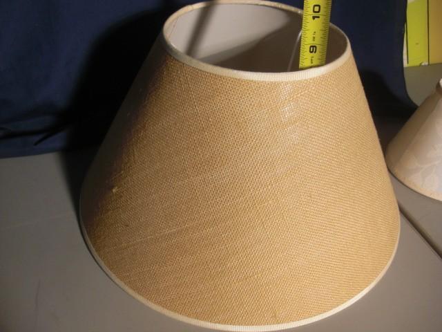 Large lot of Lamp shades.. These ar...