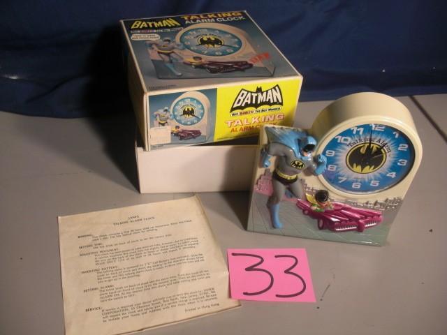 BATMAN Talking Alarm Clock.. From t...