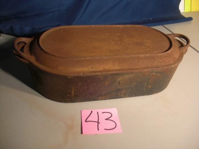 CAST IRON Open Fish Fryer.. Has Spo...