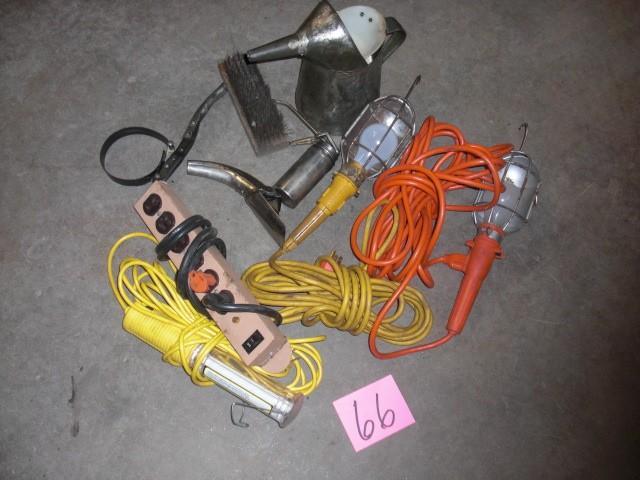 Trouble lights  POwer strip  oil ...