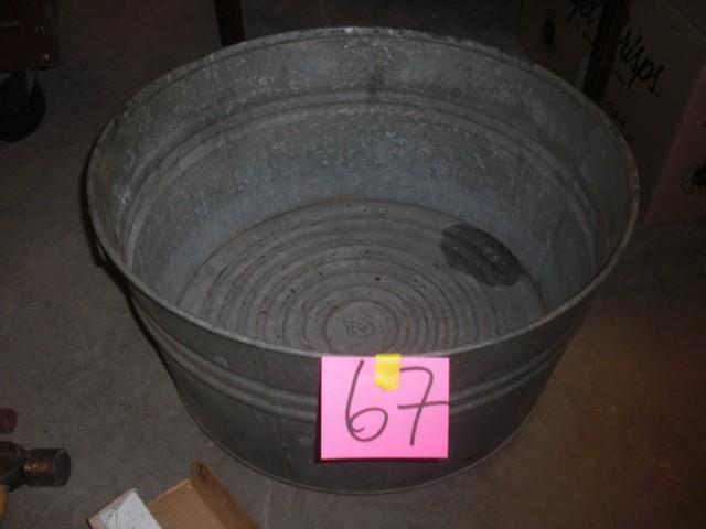 Galvanized Wash tub...