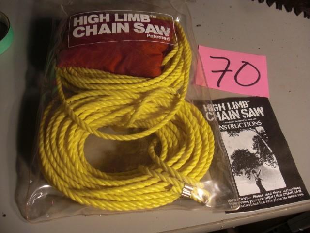 HIGH LIMB Chain Saw...