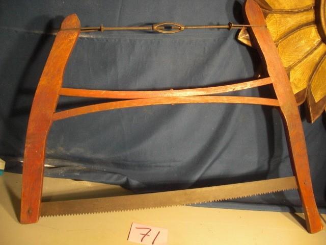 VINTAGE Hand Cross Cut Saw, Blade 2...