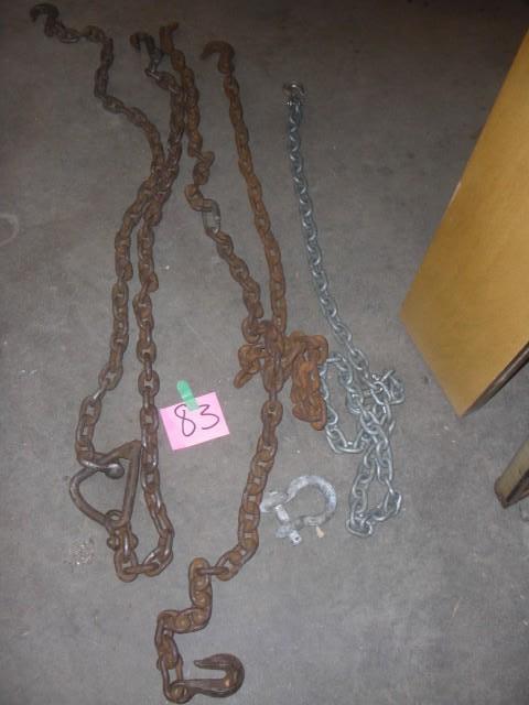 4 Chains   1, 6ft  1, 8 ft  1, 4 ft...