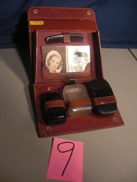 Genuine Leather Toiletry Case.. Est...