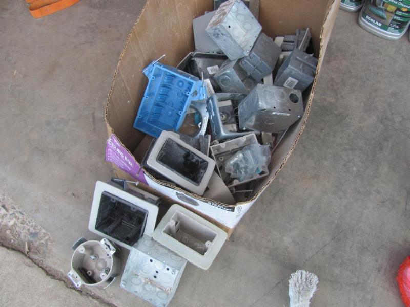 Assorted Electrical Boxes as shown....