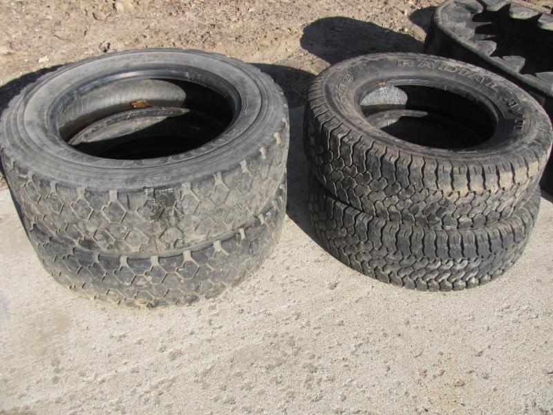 Two pairs of tires Two (2) 22570R...
