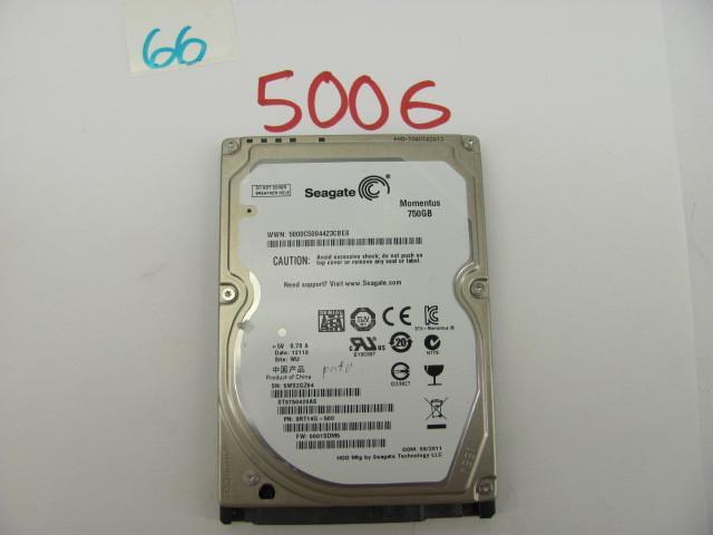Seagate 500G 2.5&quot SATA hard dr...