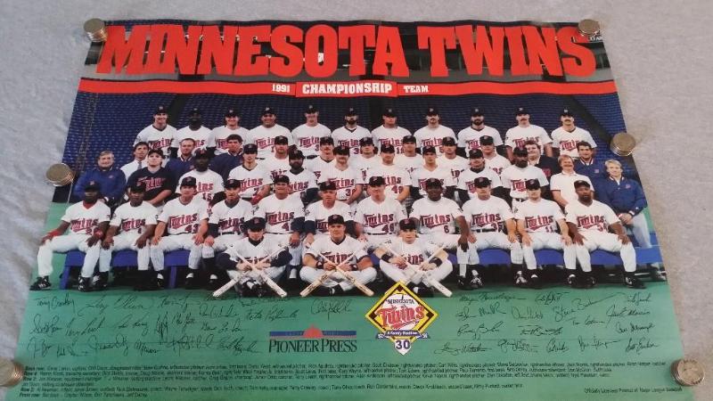 1991 Minnesota Twins Championship P...