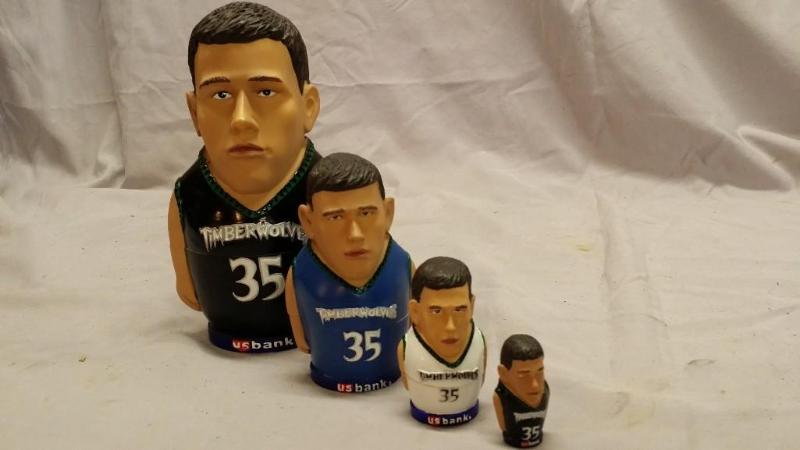 Timberwolves Mark Madsen nesting do...