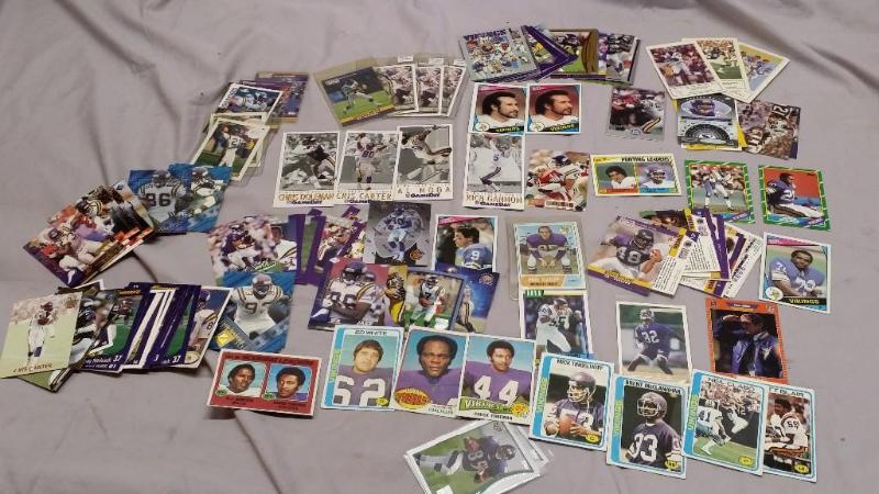 Lot of Football cards, mixed years ...