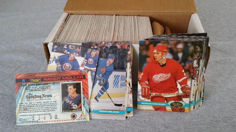 1991 Topps Stadium Club Hockey card...