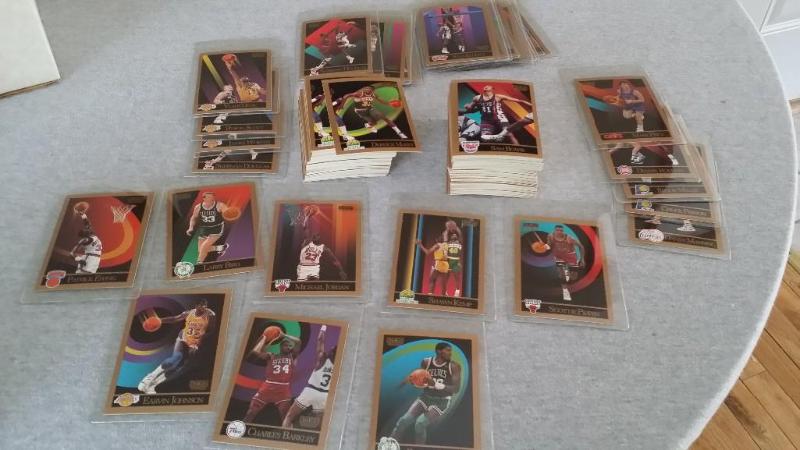 1990 Sky Box Basketball over 150 ca...