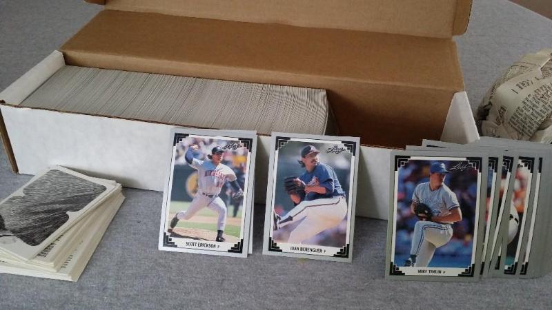 over 600 Leaf Baseball from 1991. C...