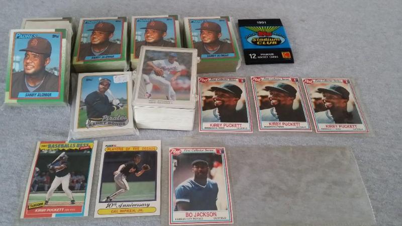 Lot of Baseball cards, including 1 ...