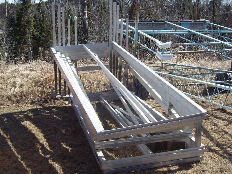 Dock Rite Aluminum dock - (7) 4 x 1...