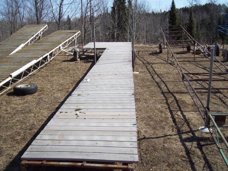 40 Steel dock, composite top -8 p...