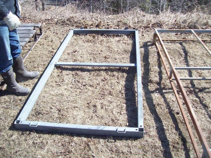 8 ft Steel ramp...