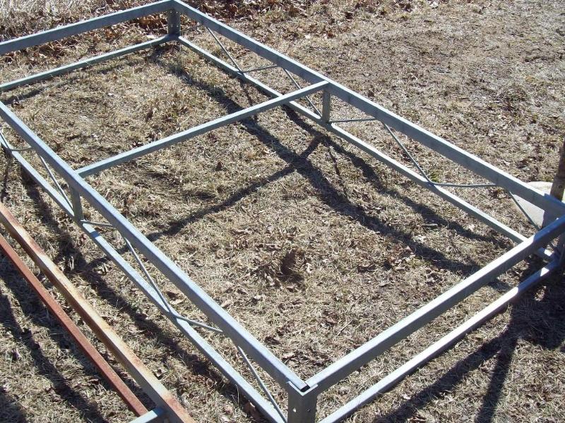 8 ft Steel dock section -No top...
