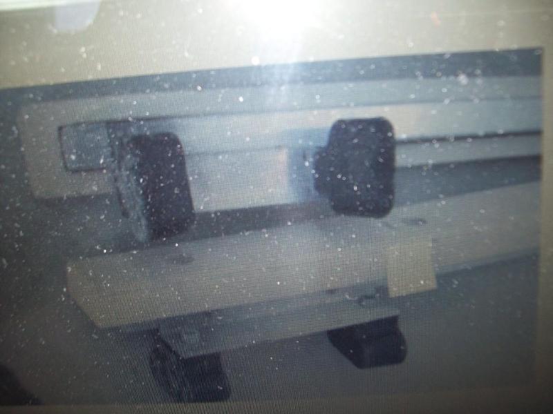 Used vertical bumpers with mounting...