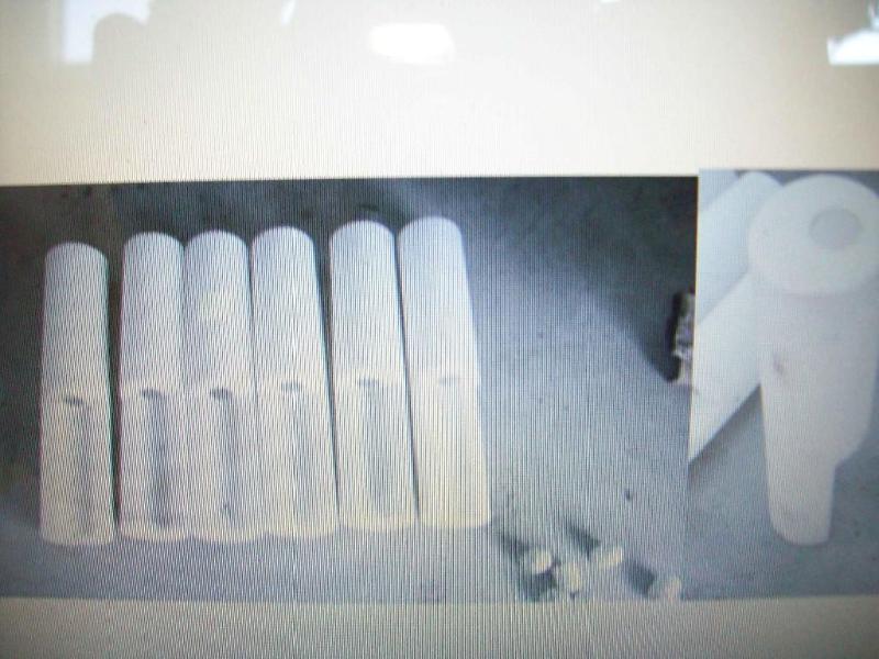(6) Plastic bumpers to slide over d...