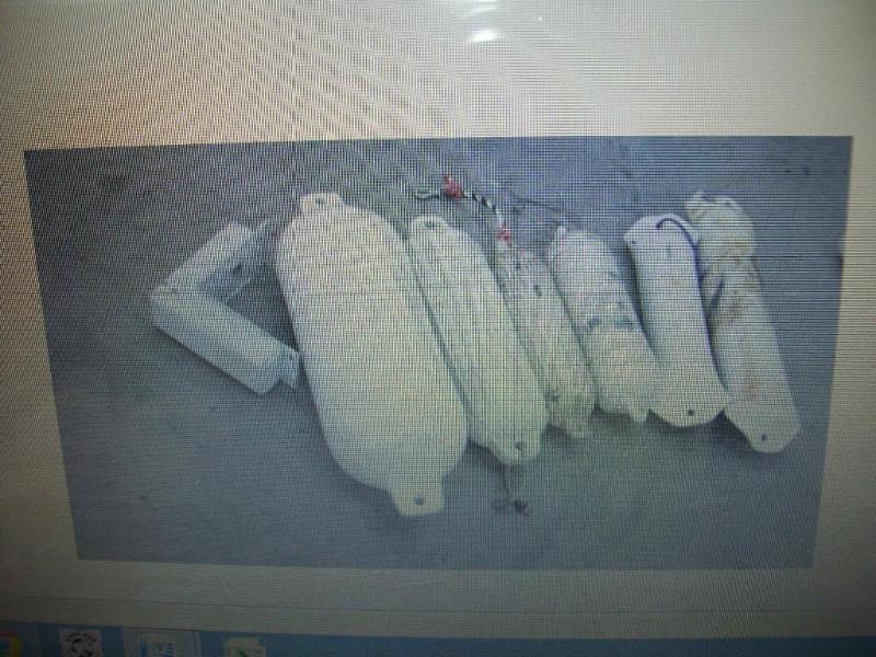 Set of hanging bumpers with corner ...