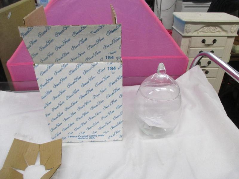 Princess house (184) crystal 2 pc c...
