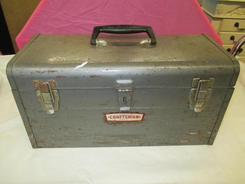 1 Craftman metal toolbox 5&quot x ...