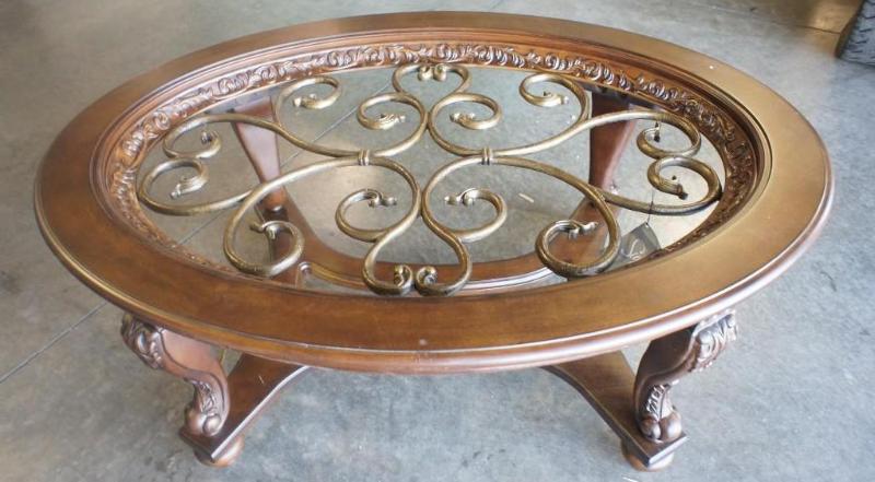 New Ashley Signature Design Oval Co...