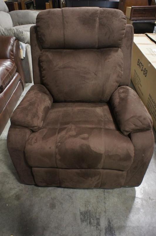 New Recliner Dark Brown Microfiber....