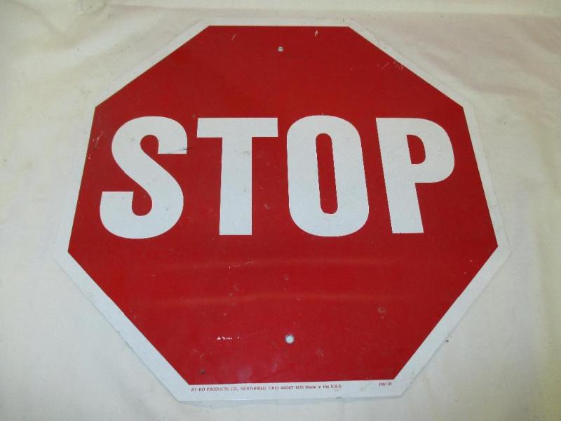 Stop Sign 18&quot Octagon&nbsp...