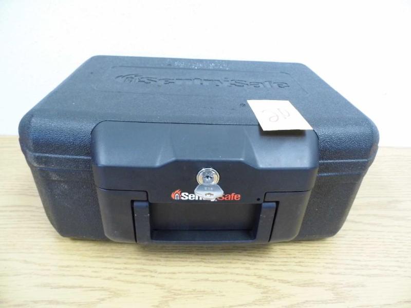 Sentry Safe with key...