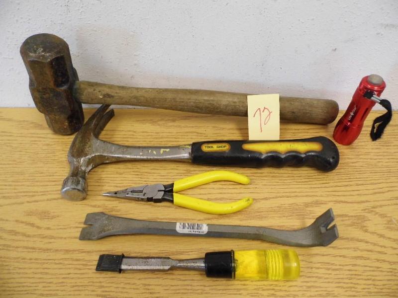 Tools with hammer...
