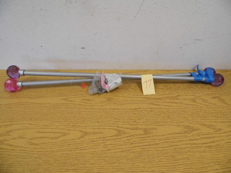Pair of 36 Curtain Rods...