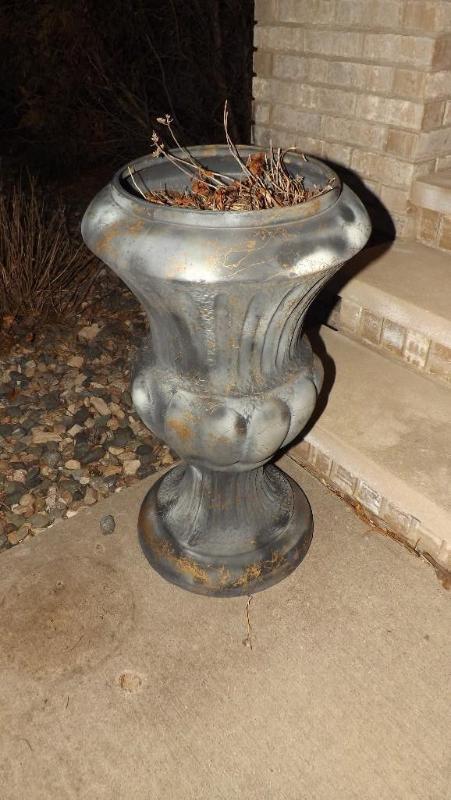 Pair of Pedestal Planters...