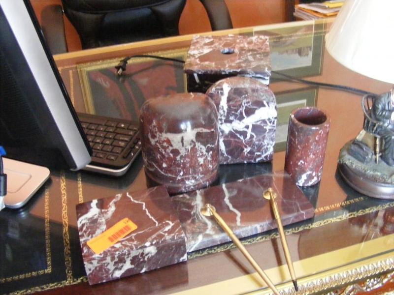 Marble Desk Set