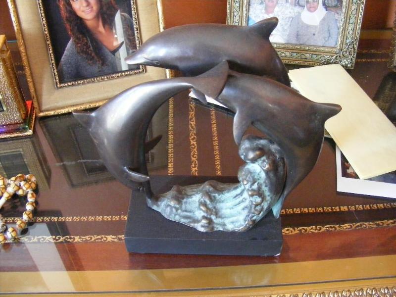 Dolphin Statue