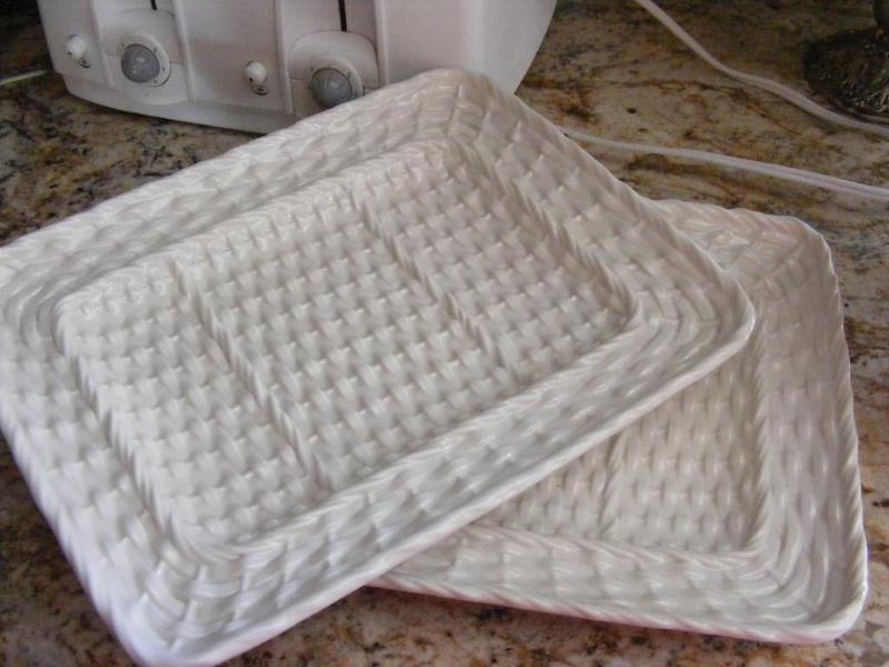 2 Serving Platters and CoffeeTea P...