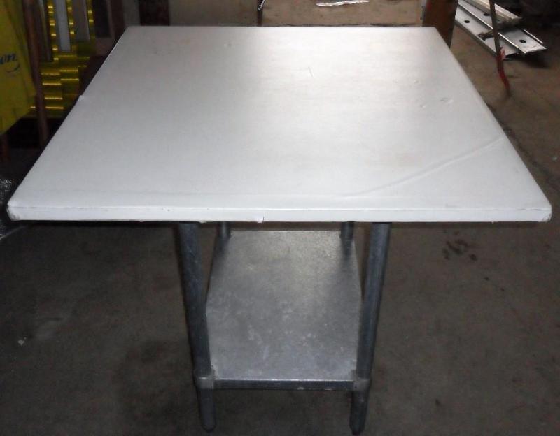 lot 90 image: Table top. Wooden table top. Square...