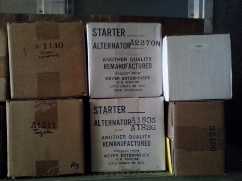Starters and Alternators