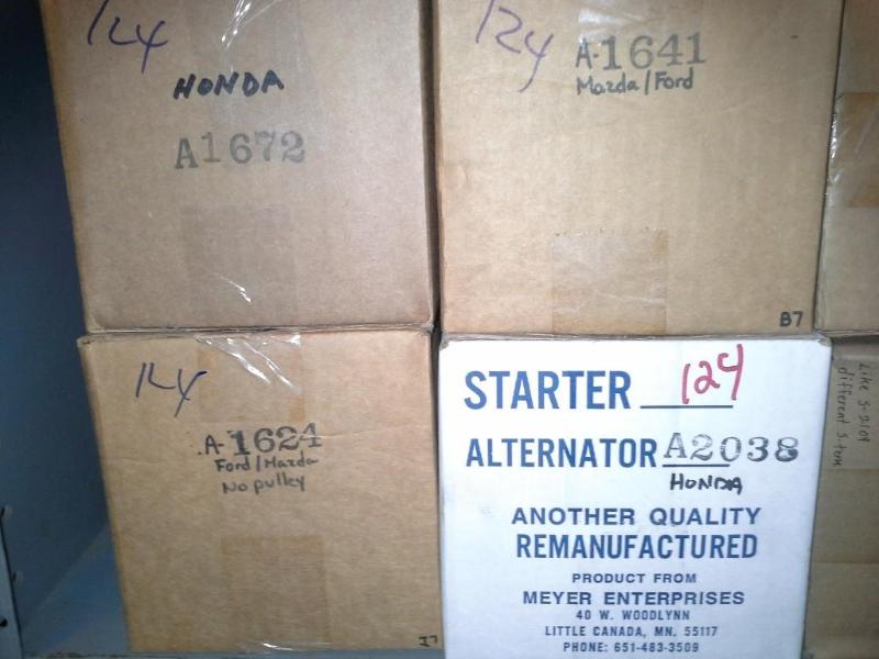 Starters and Alternators
