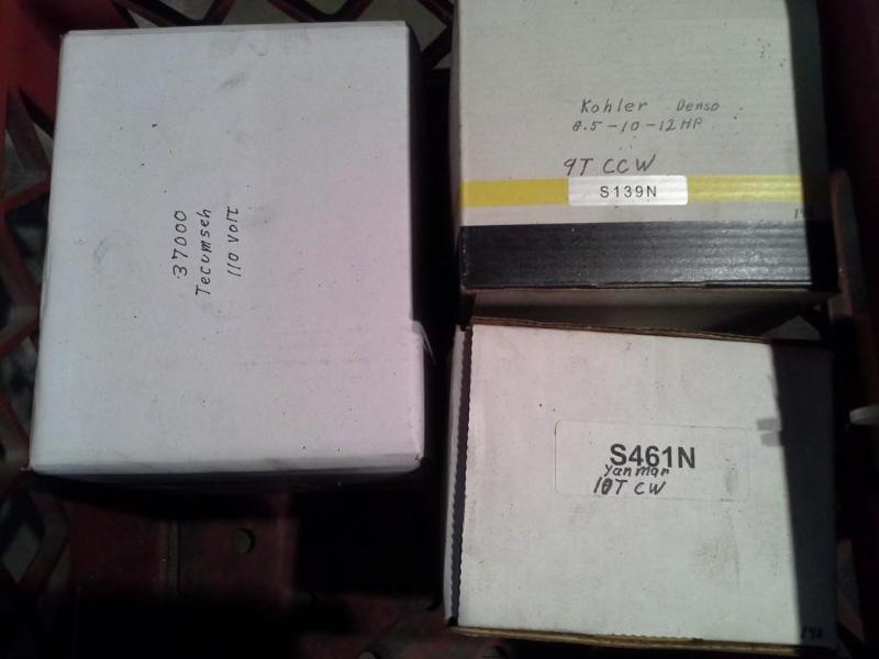 Starter and Alternator Parts