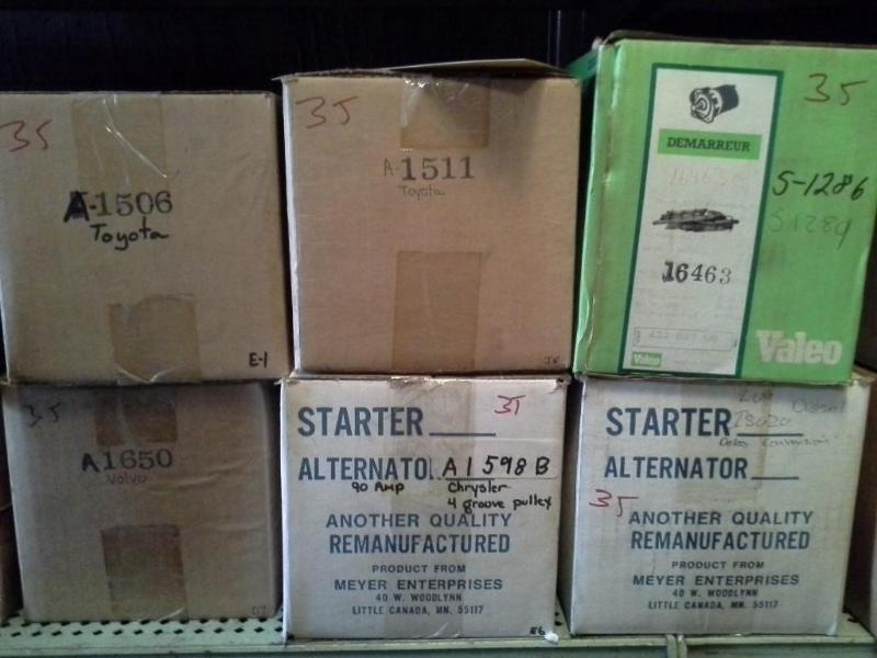 Starters and Alternators