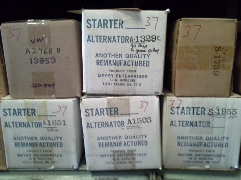Starters and Alternators