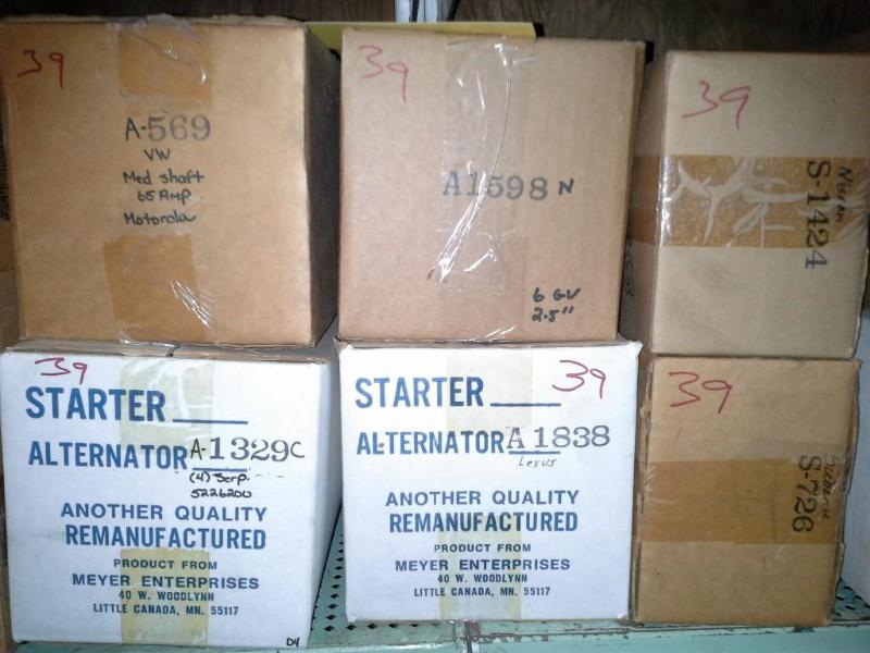 Starters and Alternators