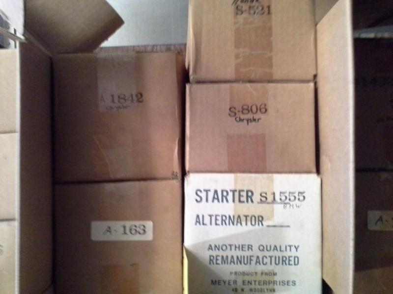Starters and Alternators