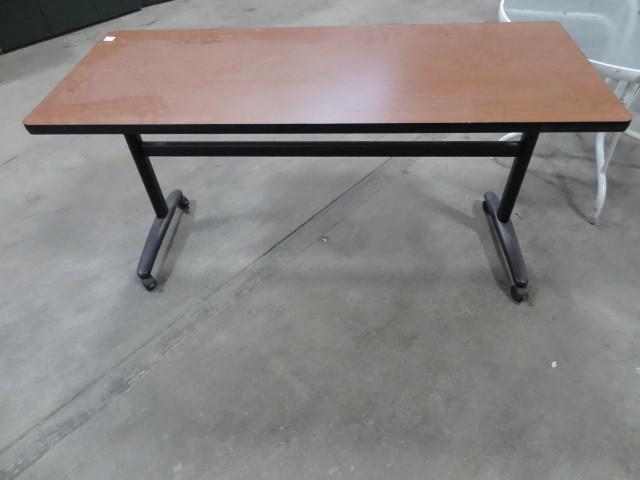 lot 103 image: Task table on wheels. 60 x 24 x 30...